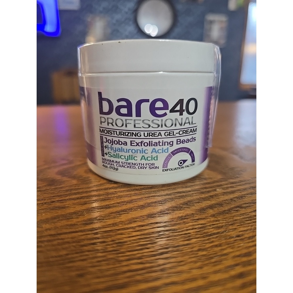 BARE 40% Professional Urea Moisturizing Gel Cream For Dry Skin Corn Calluses 4oz